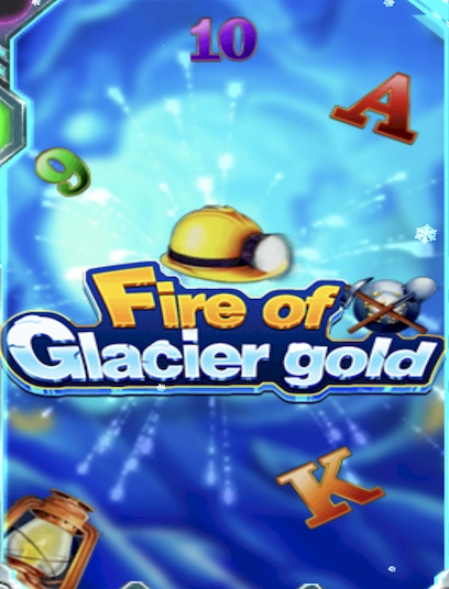 Fire of glacier gold 