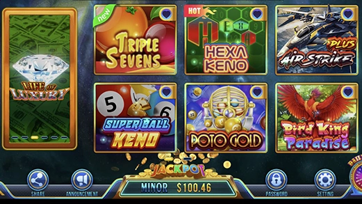 Popular Milkyway Casino Games