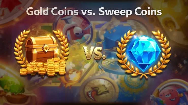 Sweeps Coins vs Gold Coins – Key Differences in Sweepstakes Casinos in the USA
