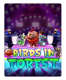 Birds in forest